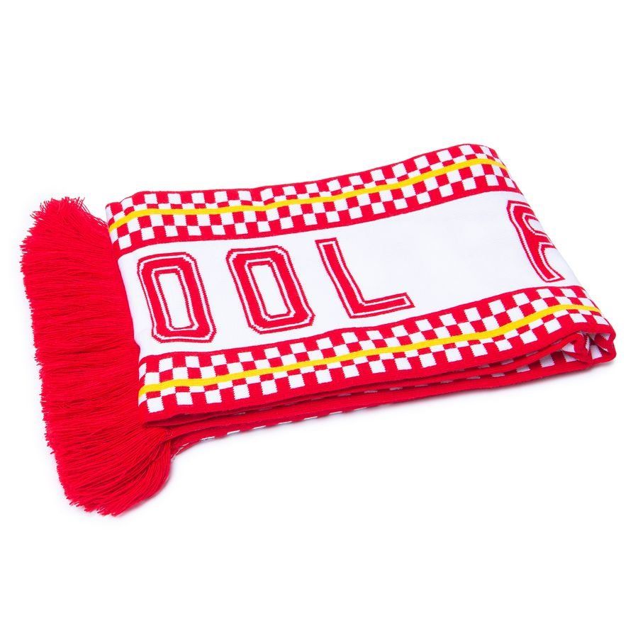 Liverpool Scarf 86 Checker - Red/White-SoccerKits Hub | Buy Soccer Jerseys Online